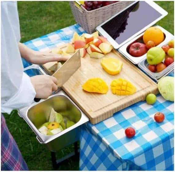 Best Cutting Board with Containers