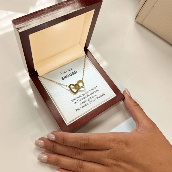 Gift or Own: 'Precious Woman, I Am Enough' Necklace and Card Combo - Empowerment for You or Someone Special - Image 5