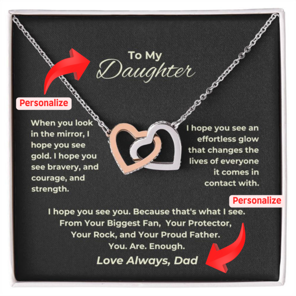 personalized daddy daughter gift