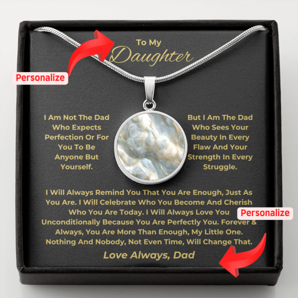 instructions for customizable gift for daughters from dad