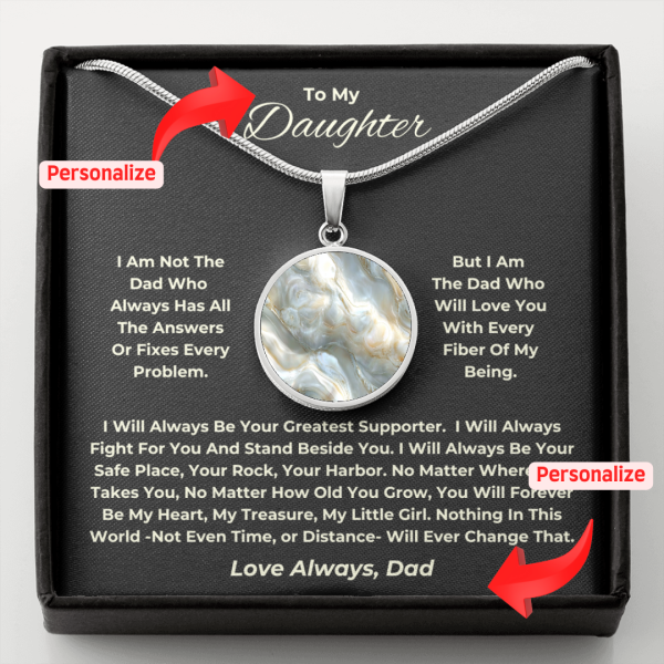 Celebrate Holiday Season or Her Birthday with the Perfect Gift for Your Daughter | Mother of Pearl Graphic | dad1212408