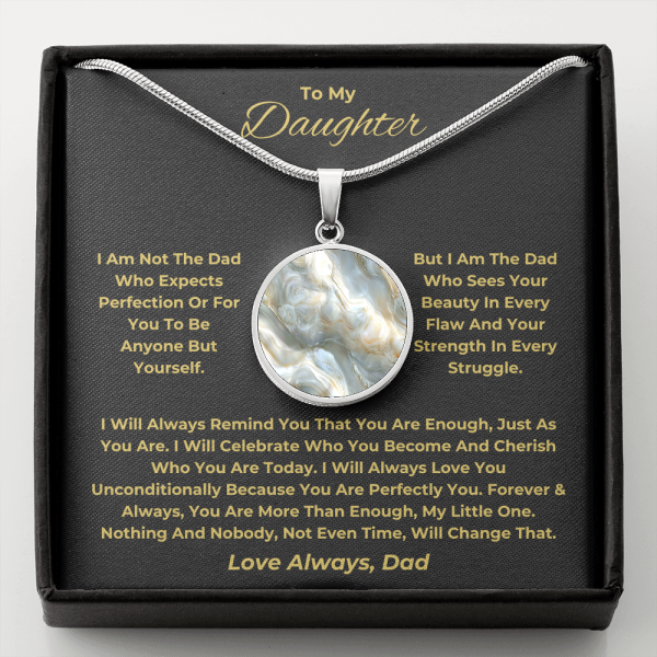 Best Customizable Birthday and Holiday Gift for Daughters: Special Pick for Dad | Mother of Pearl Graphic | dad1212404 - Image 5