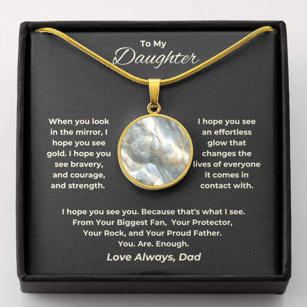 Celebrate Holiday Season or Her Birthday with the Perfect Gift for Your Daughter | Mother of Pearl Graphic | dad1212408 - Image 3