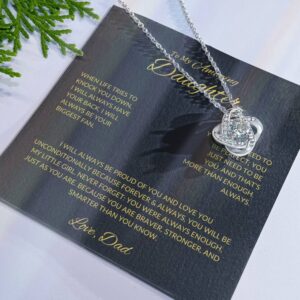 Gift for daughter | Proud of You Gift to Daughter from Dad | Great Birthday Gift to Daughter